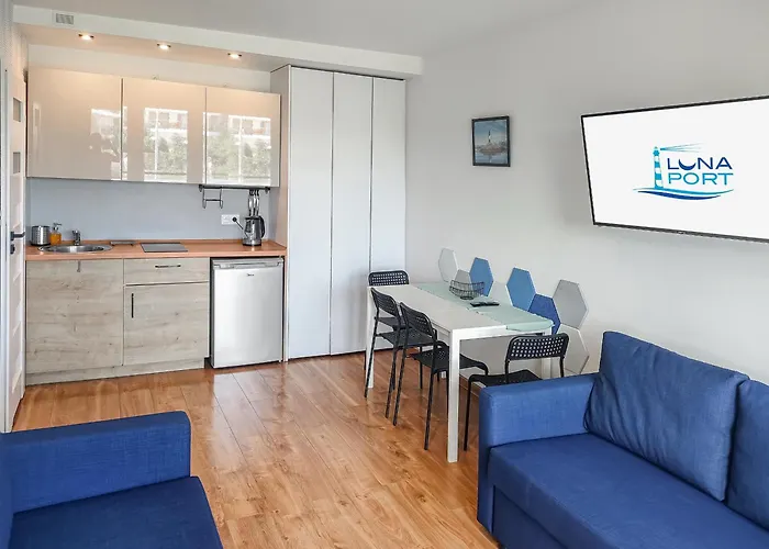 Luna Port W Rowach Apartmán